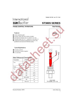 ST300S12P0 datasheet  